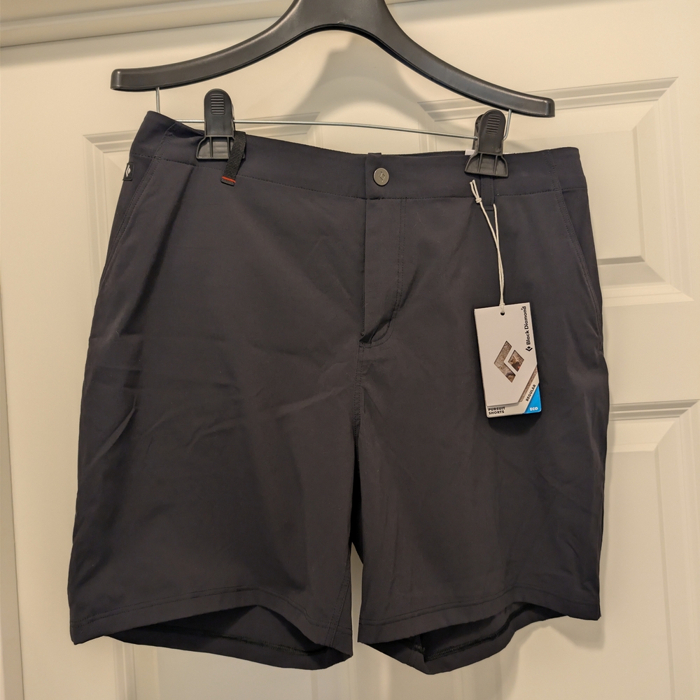 Black Diamond Men's Hybrid Shorts - Dark Charcoal